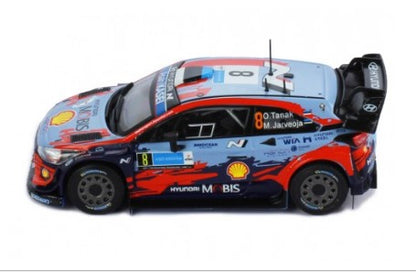 RAM758 IXO 1:43 Hyundai i20 Coupe WRC 2020 Estonia Rally Winner #8 O.Tanak/M.Jarveoja