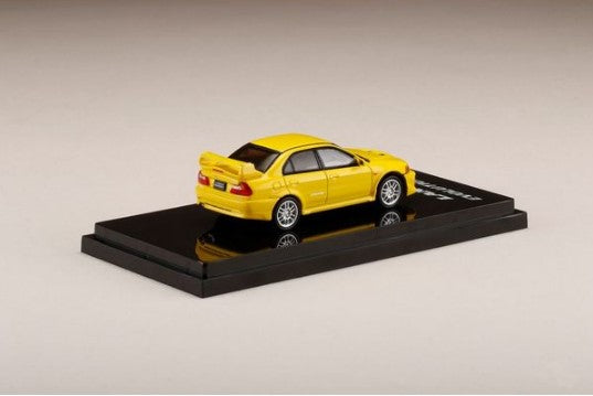 HJ641032AY Hobby JAPAN 1:64 Mitsubishi Lancer GSR Evolution 5 CP9A Dandelion Yellow