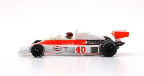 S5744 SPARK 1:43 McLaren M23 #40 British GP 1977 Gilles Villeneuve model car