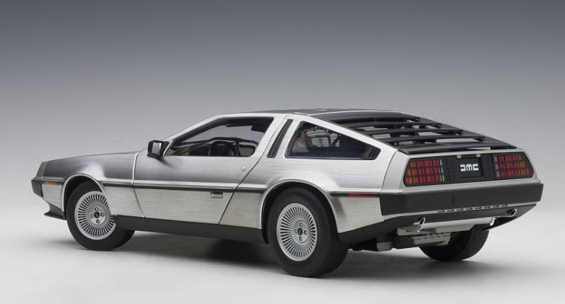 79916 AUTOart 1:18 DeLorean DMC-12 Satin Silver model car