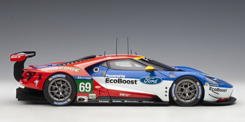 81612 AUTOart 1:18 Ford GT 2016 #69 Le Mans 24H LMGTE Pro Class model cars