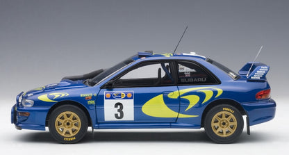 89792 AUTOart 1:18 Subaru Impreza WRC 1997 #3 Colin McRae/ Nicky Grist Safari Rally Winner