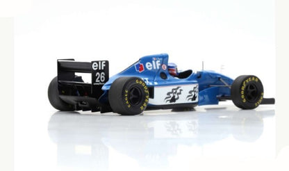 S7402 SPARK 1:43 Ligier JS39B #26 German GP 1994 Olivier Panis model cars