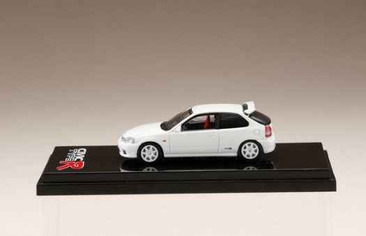 HJ642016W Hobby JAPAN 1:64 Honda Civic TypeR EK9 Championship White with Engine Display