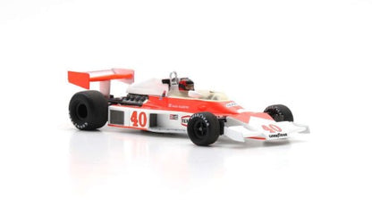 S5744 SPARK 1:43 McLaren M23 #40 British GP 1977 Gilles Villeneuve model car