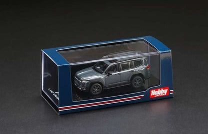 HJ641050BGM Hobby JAPAN 1:64 Toyota Land Cruiser (JA300W) GR SPORT Gray Metallic w/Black interior