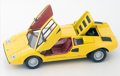 LV-N TOMYTEC 1:64 Lamborghini Countach LP400 Yellow 316756