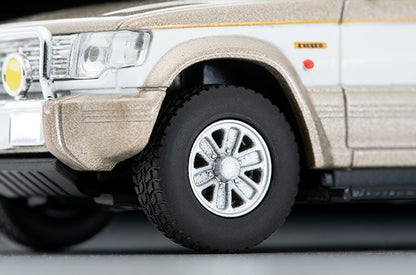 LV-N189c TOMYTEC Tomica Limited Vintage Neo Mitsubishi Pajero Super Exceed Beige/White 314783