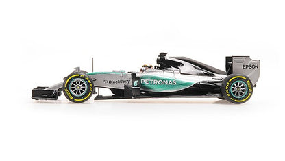 436150044 MNINICHAMPS 1:43 Mercedes AMG Petronas F1 Team W06 Hybrid L.Hamilton 2015 World Champion