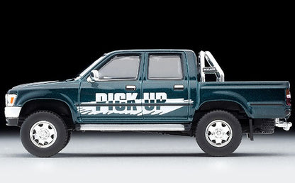 LV-N255b TOMYTEC Tomica Limited Vintage NEO 1:64 Toyota Hilux 4WD Double Cab SSR-X Optional Equipped Vehicle 1995 Green 318972