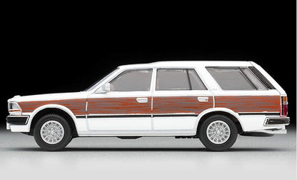 LV-N209c TOMYTEC Tomica Limited Vintage NEO 1:64 Nissan Cedric Wagon GL White/Wood Grain Custom specification 315193