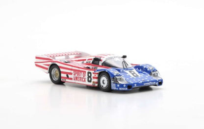 Y176 SPARK 1:64 Porsche 956 #8 24h Le Mans 1986 G.Follmer/J.Morton/K.Miller model car