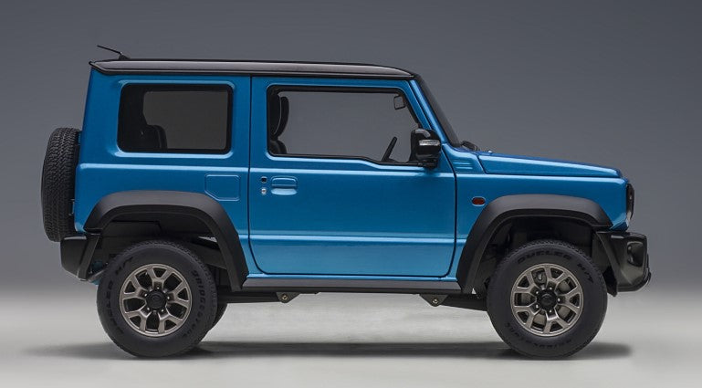 78507 AUTOart 1:18 Suzuki Jimny Sierra JB74 Blue Metallic/Black Roof model car