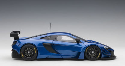 81641 AUTOart 1:18 McLaren 650S GT3 Metallic Blue model car