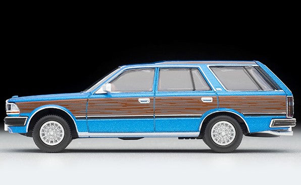 LV-N244a TOMYTEC Tomica Limited Vintage NEO 1:64 Nissan Gloria Wagon GL (Blue / Wood) Custom 315186