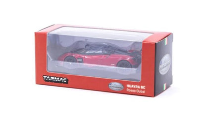 T64G-TL014-RE TARMAC WORKS 1:64 Pagani Huayra BC Rosso Dubai