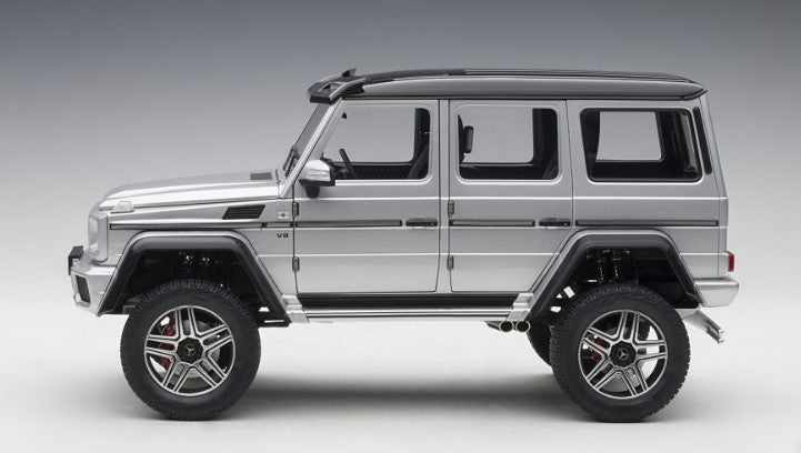 76318 AUTOart 1:18 Mercedes Benz G500 4X4 Silver model car