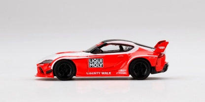 LBWK Limited MGT00290-R TSM MINI-GT 1:64 Toyota LB WORKS GR Supra LIQUIMOLY Rikimori RHD Blister Package