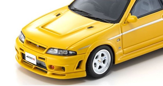 KSR43101Y KYOSHO 1:43 Nissan NISMO 400R Yellow