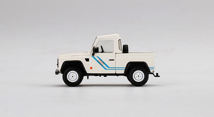 MGT00338-L TSM MINI-GT 1:64 Land Rover Defender 90 PICKUP White LHD