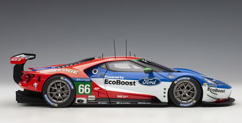 81610 AUTOart 1:18 Ford GT 2016 #66 (4th Le Mans 24H race LMGTE Pro class)