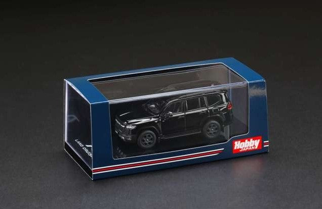 HJ641050BBK Hobby JAPAN 1:64 Toyota Land Cruiser (JA300W) GR SPORT Black w/Black interior