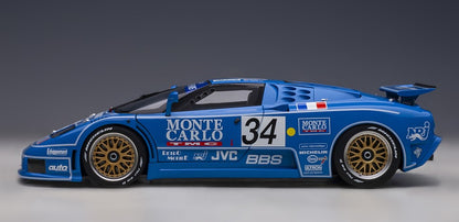 89417 AUTOart 1:18 Bugatti EB110 SS '94 # 34 Le Mans 24h model car