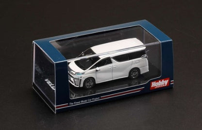 HJ642028WP Hobby JAPAN 1:64 Toyota Vellfire  H30W Z "G" Edition 2.5L White Pearl Crystal Shine