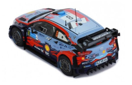 RAM758 IXO 1:43 Hyundai i20 Coupe WRC 2020 Estonia Rally Winner #8 O.Tanak/M.Jarveoja