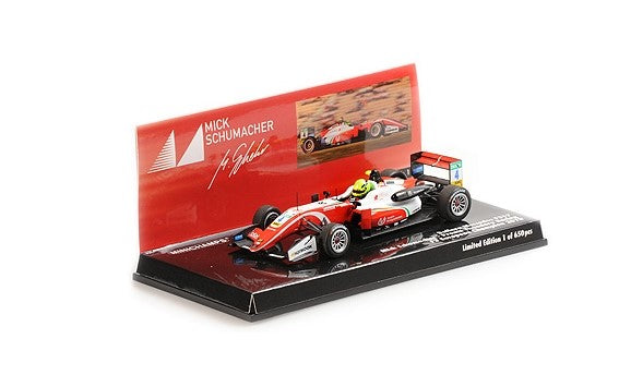 517184304 MINICHAMPS 1:43 Dallara Mercedes F317 Prema Theodor F3 M.Schumacher European Champion 2018