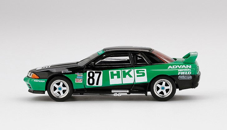 MGT00102-R TSM MINI-GT 1:64 Nissan GT-R R32 HKS All Japan Touring Car Championship 1992 Gr.A #87