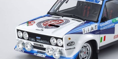 KS08376A KYOSHO 1:18 Fiat 131 ABARTH Rally 1980 Portugal #5 model cars