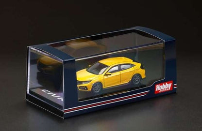 HJ642018BY Hobby JAPAN 1:64 Honda Civic Hatchback (FK7) 2020 Custom Version Yellow (Custom Color)