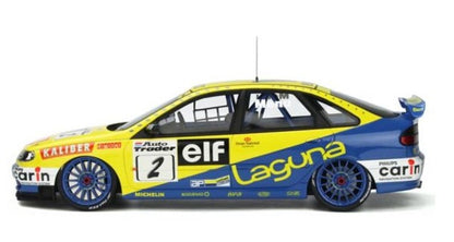 OTM375 OttO mobile 1:18 Renault Laguna BTCC #2 Yellow/Blue