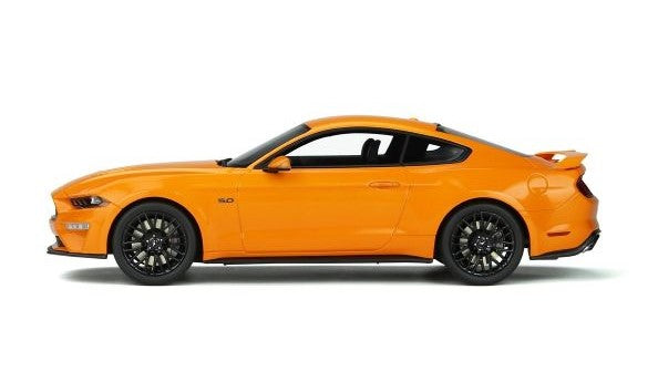 GTS205 GT SPIRIT 1:18 Ford Mustang GT 2019 Orange model car