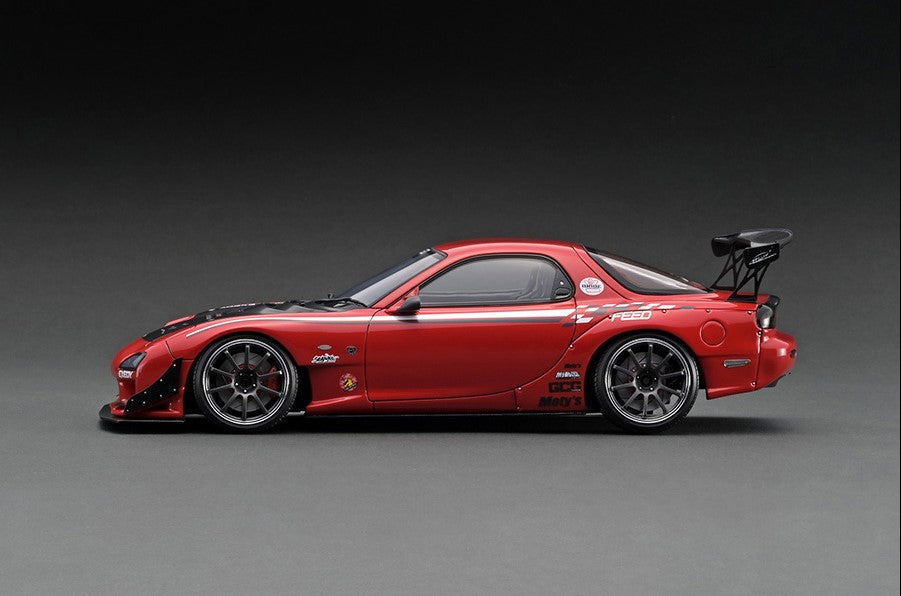 IG2042 ignition model 1:18  FEED RX-7 (FD3S) Maou Red