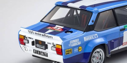 KS08376A KYOSHO 1:18 Fiat 131 ABARTH Rally 1980 Portugal #5 model cars