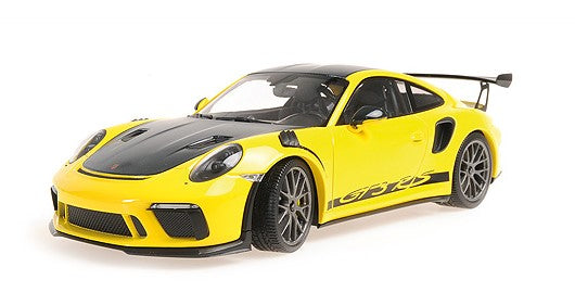 155068221 MINICHAMPS 1:18 Porsche 911 GT3RS 2019 Yellow/Weissach