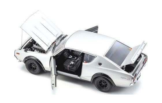 KS08255S KYOSHO 1:18 Nissan Skyline 2000 GT-R KPGC110 Silver