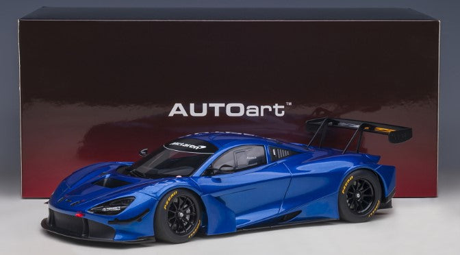 81970 AUTOart 1:18 McLaren 720S GT3  Metallic Blue