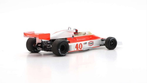 S5744 SPARK 1:43 McLaren M23 #40 British GP 1977 Gilles Villeneuve model car