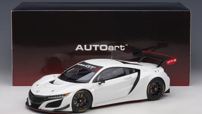 81898 AUTOart 1:18 Honda NSX GT3 2018 White model car