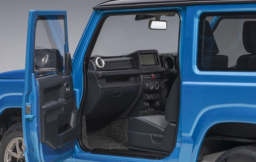 78502 AUTOart 1:18 Suzuki Jimny JB64 Blue Metallic / Black Roof