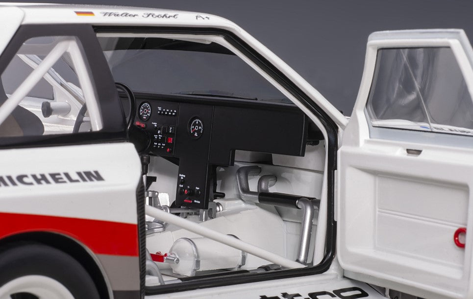 88700 AUTOart 1:18 Audi Quattro S1 1987 #1 Pikes Peak Winner Walter Rohrl