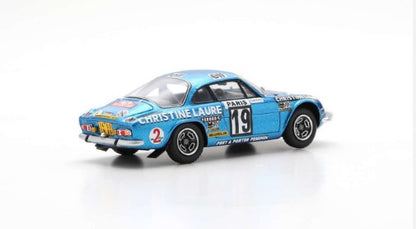 S6116 SPARK 1:43 Alpine Renault A110 1600 SC #19 Coupe 1976 model car