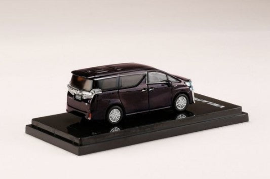 HJ641028HBK Hobby JAPAN 1:64 Toyota Vellfire H30W Hybrid Black Crystal Shine Glass Flake model car