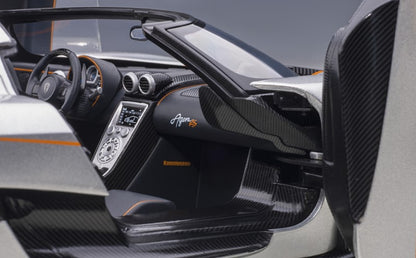 79024 AUTOart 1:18 Koenigsegg Agera RS Silver/Carbon Black model car