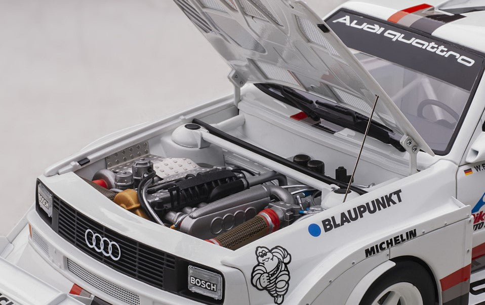 88700 AUTOart 1:18 Audi Quattro S1 1987 #1 Pikes Peak Winner Walter Rohrl