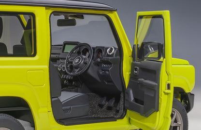 78501 AUTOart 1:18 Suzuki Jimny JB64 Yellow / Black Roof