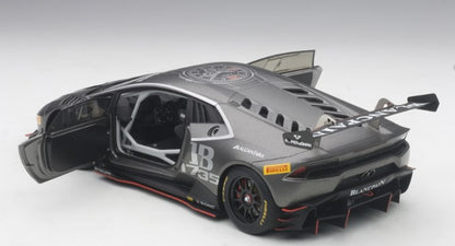 81559 AUTOart 1:18 Lamborghini Huracan LP620-2 Super Trofeo 2015 #63 Dark Gray